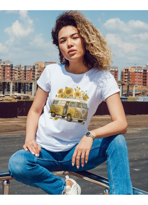 100% pamut unisex póló, Fairy tale kollekció 23755, Fehér