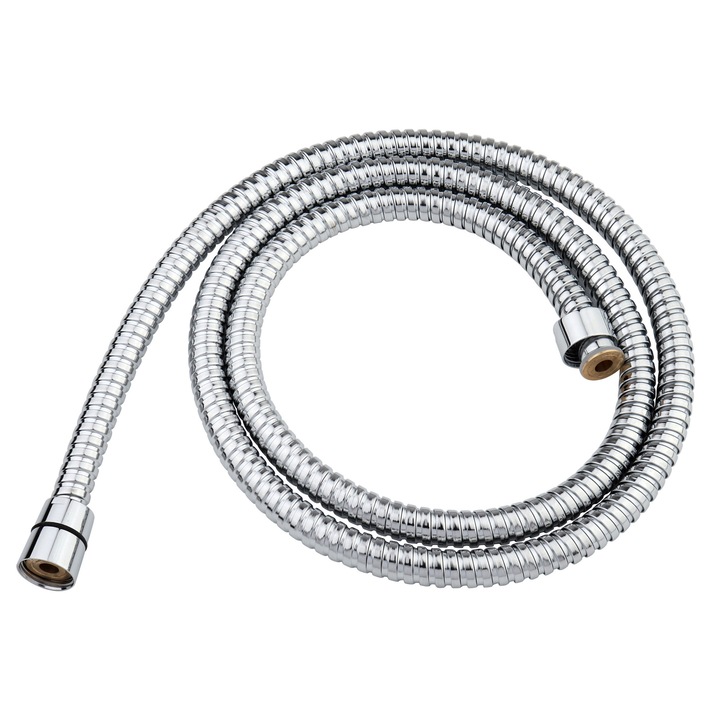 Hose metalic cromat AquaUno, 150cm, G 1/2"