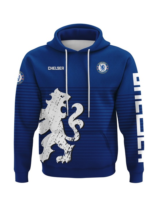 Мъжки суичър Chelsea 2.3.2 с дълъг ръкав, многоцветен, Многоцветен