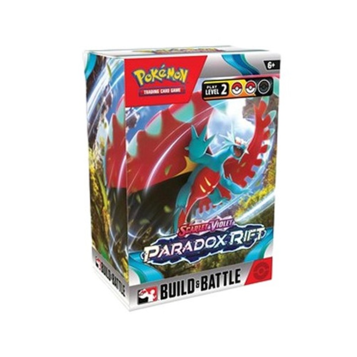 Комплект за изграждане и битка Pokemon Paradox Rift, колекционерски комплект, нови карти, английско издание