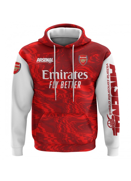 Hanorac barbati Arsenal 2.4.0 maneca lunga, multicolor