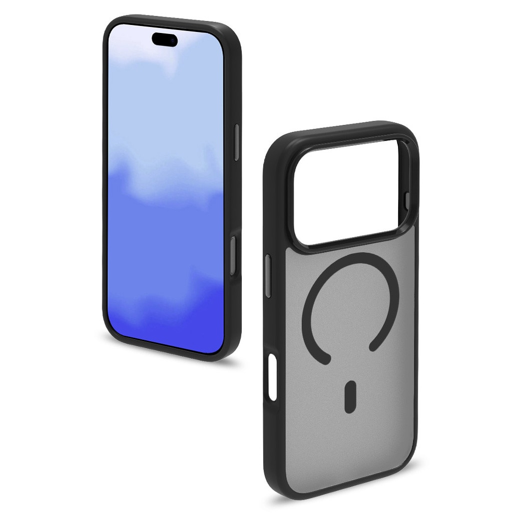 Husa de Protectie, Compatibila Apple iPhone 17 Pro, Doctor Shield Fantom, MagSafe - Negru