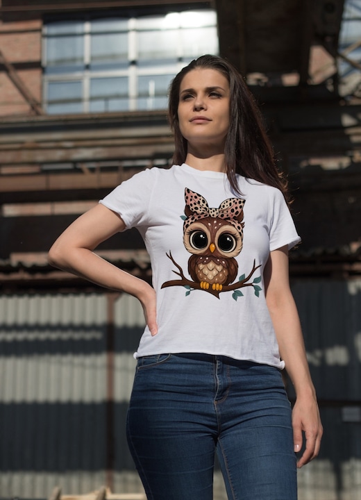 Unisex póló 100% pamutból Mese kollekció 24204, Fehér