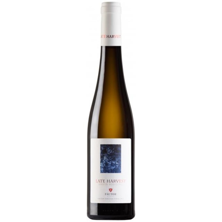 Vin alb demidulce Late Harvest Rhein Riesling 2017, 0.5L, Fautor