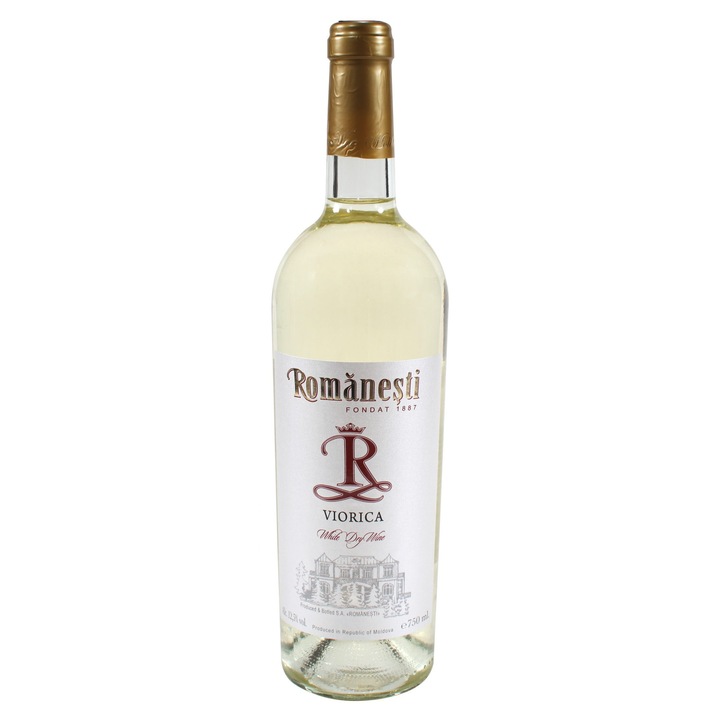 Vin alb Viorica Romanesti, 0.75L