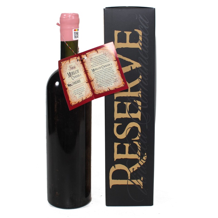 Vin rosu Merlot 2009 Bohotin Vinia, 0.75L