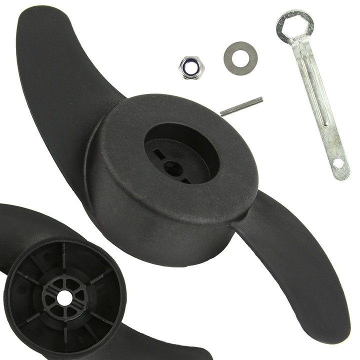 Elice din plastic 2 pale 230mm pentru motor electric 8330501