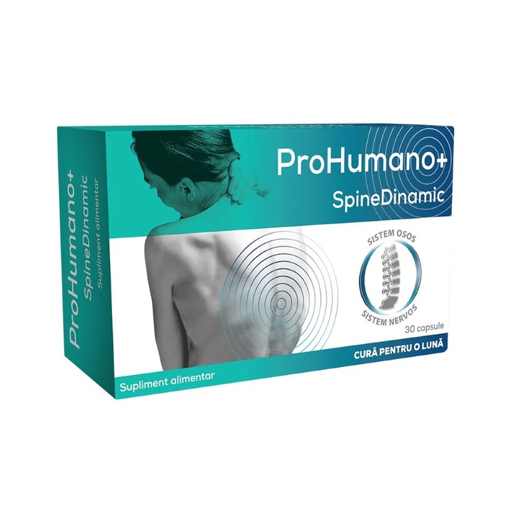ProHumano + Spinedinamic, 30 capsule, Ergo Pharma