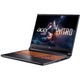 Лаптоп Acer Nitro V16 ANV16-72-99XL с Intel Core 9 270H (2.0 - 5.8 GHz, 22 M, 16 GB, 1TB M.2 NVMe SSD, NVIDIA RTX 5070 8GB GDDR7 DLSS 4, Без OS, Черен