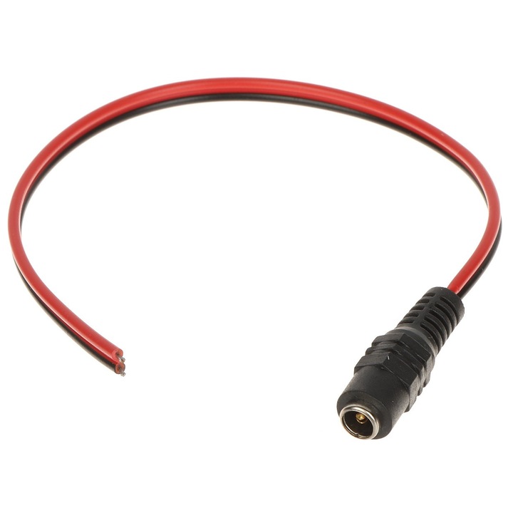 Захранващи букси DELTA, Гнездо 2.1/5.5мм, комплект 10 бр., 0.21м, PET