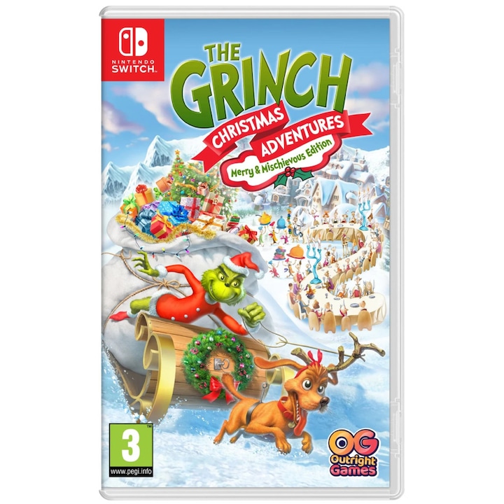 Joc The Grinch Christmas Adventures Complete Edition Pentru Nintendo Switch