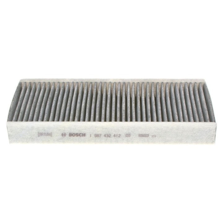 Bosch utastérszűrő, 314x152x40mm, aktív szénnel, szageltávolítás, 1 darab
