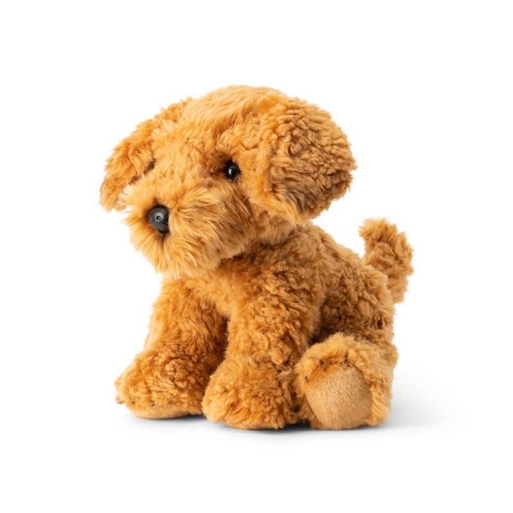 Plüssjáték, One for Fun, Cockapoo kutya, realisztikus részletekkel, többszínű, 30x25 cm