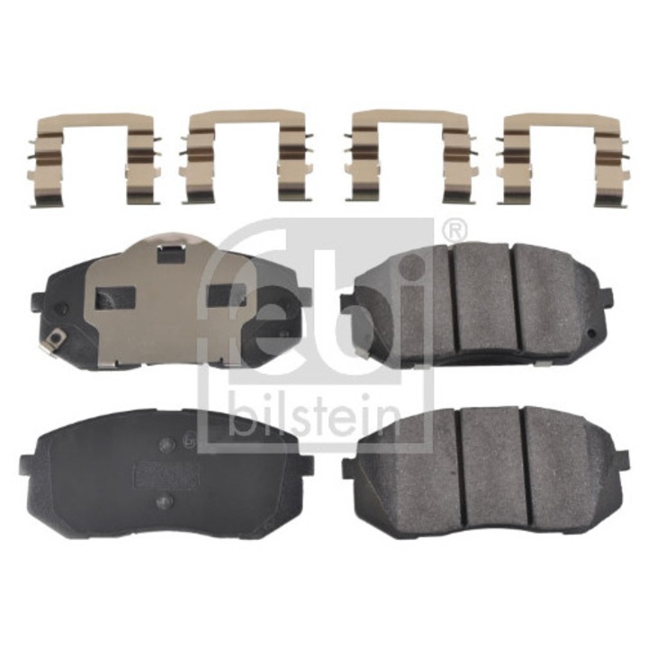 FEBI első fékbetét szett, 137,9x61,3x17mm, 1,98kg