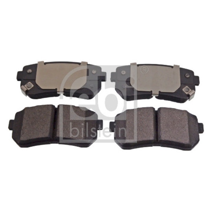 FEBI fékbetét készlet, 93,1x41x14,8mm, kopásjelzővel, hátsó tengelyhez