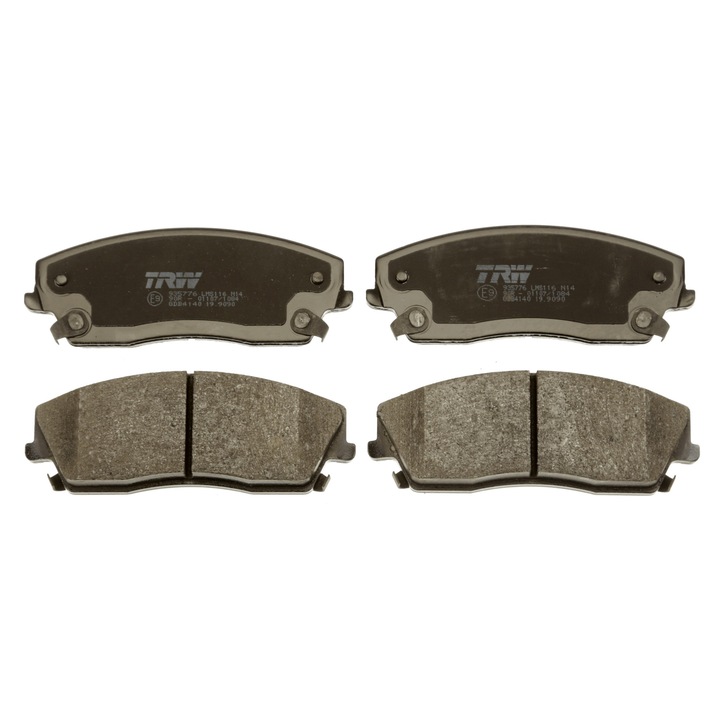 TRW fékbetétek Chrysler 300 C részére, 150,5x56,5x18,8mm, kopásjelzővel