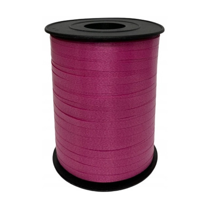 Panglica pastelata PartyPro 0,5 cm 500 m roz 1 set