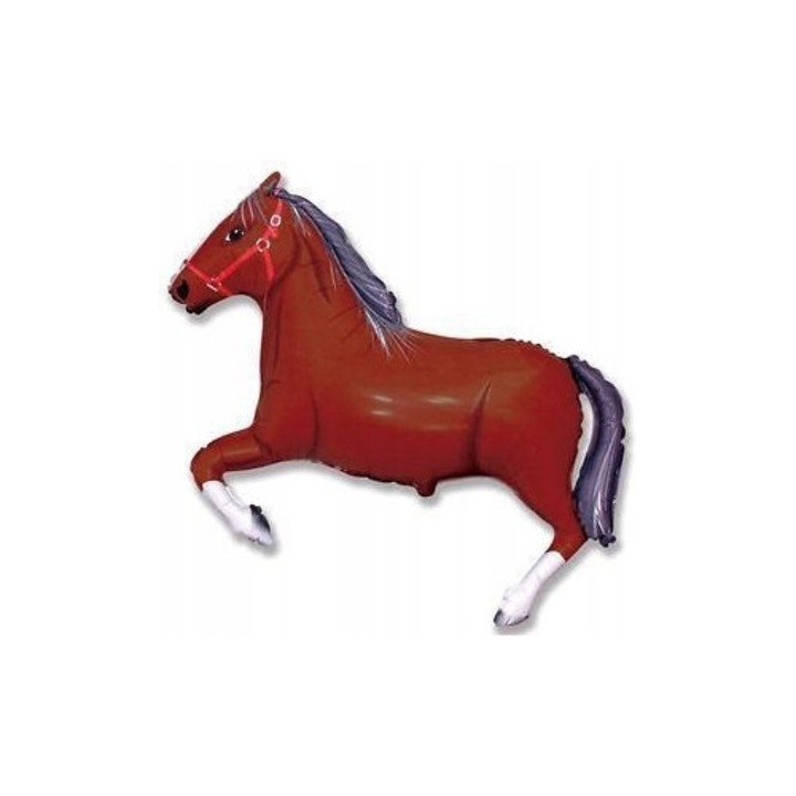 Fólia lufi Grabo, 14 hüvelyk, forma cal in galopie, 35 cm, 1 szett