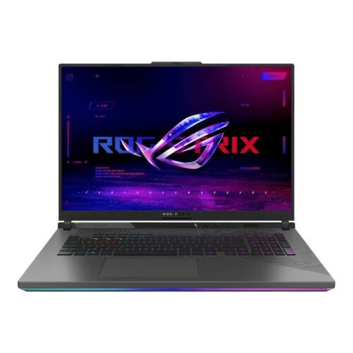 Laptop ASUS ROG Strix G18 WUXGA 18 inch AMD Ryzen 9 9955HX 32GB 1TB SSD RTX 5070 Free Dos Eclipse Gray