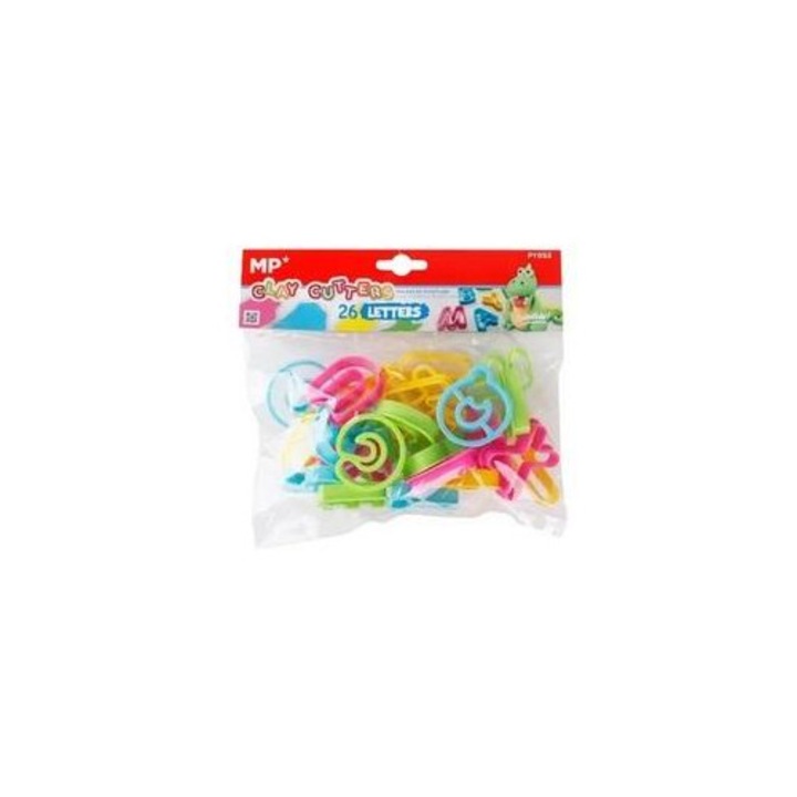 26 darabos ábécé gyurma formakészlet, MP Main Paper