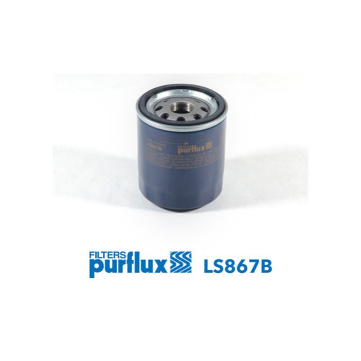 Olajszűrő PURFLUX LS867B, 76mm x 85mm, M20x1,5, 1.8-2.5D motorokhoz