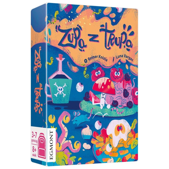 Társasjáték, EGMONT, Gry do Plecaka, készlet, többszínű, 12 kártya