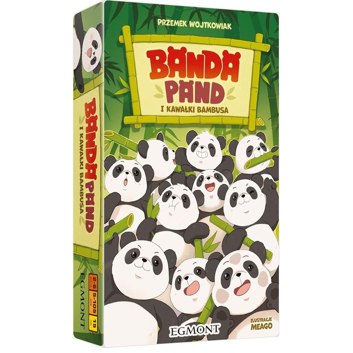 Társasjáték EGMONT Pand Banda és Bambusz kártyák