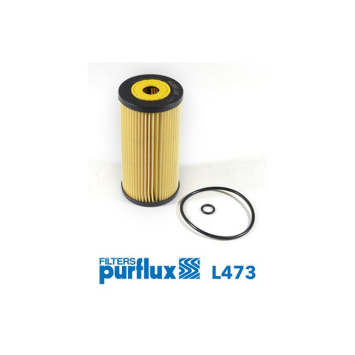 Filtru ulei Purflux L473, 131x65x26mm, pentru performanta optima