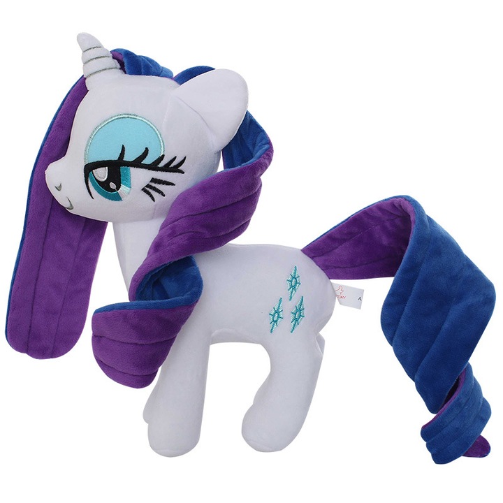 Jucarie de plus/plus My Little Pony Unicorn, umplutura bumbac PP, 30 cm, 240 g, Multicolor