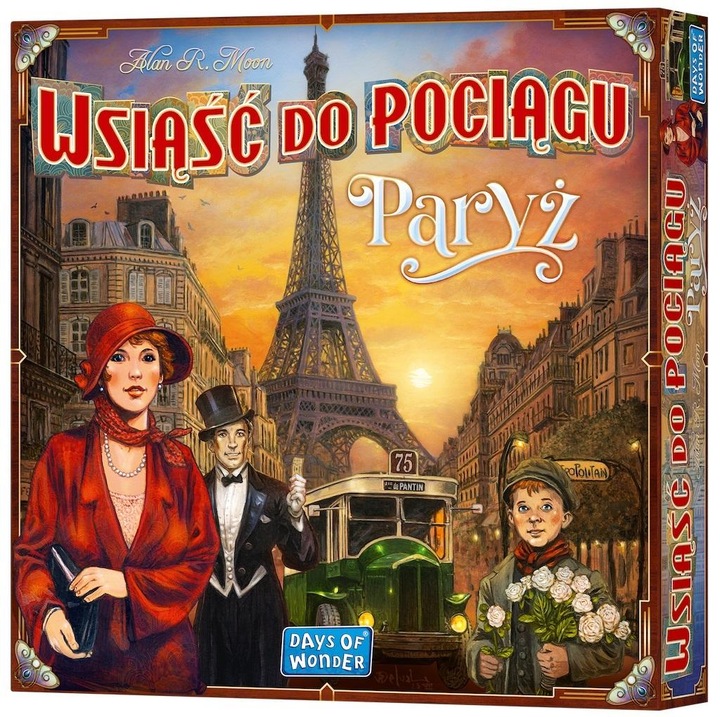 Wsiasc do Pociagu: Paryz, jocuri de societate, 60 autobuze, 46 carti Lokomocji, multicolor