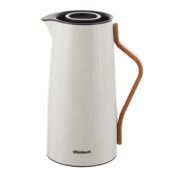 Termosz üveg belsővel Kamille 1L, üveg belső, termosz konferenciára/cateringre/otthonra