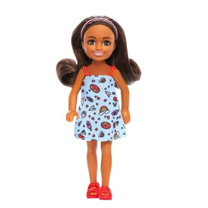 Творчески комплект кукли Челси и приятели, Mattel, многоцветен, 9x17см