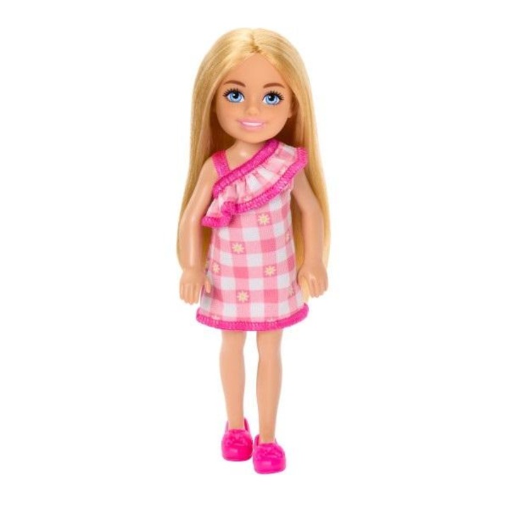 Кукла Mattel Chelsea и приятелки, от винил, с колекционерска опаковка с прозорец, Многоцветен, 3+ години