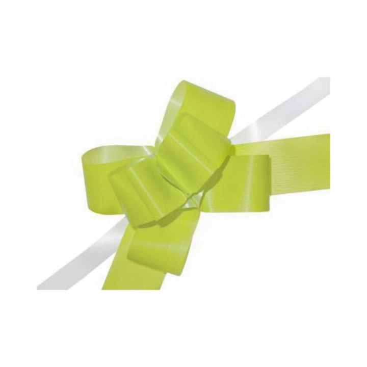 Kokarde 5 cm, PartyPro, set 10 buc, verde inchis, 20x60cm