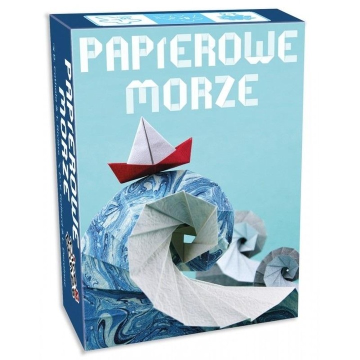Társasjáték Dice&Bones, Papierowe morze, 2-4 játékos, kártyaszett