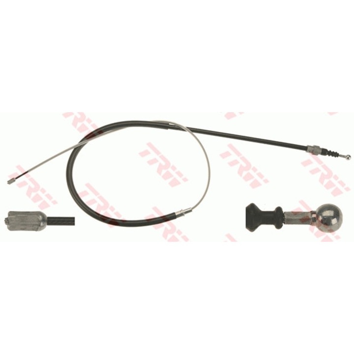 TRW kézifék bowden, 1447x807mm, tárcsafékes autókhoz