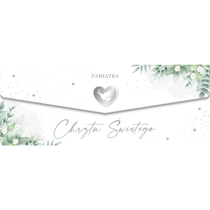 Felicitare Armin Style, Karnet Chrzest, cu plic si urari in interior