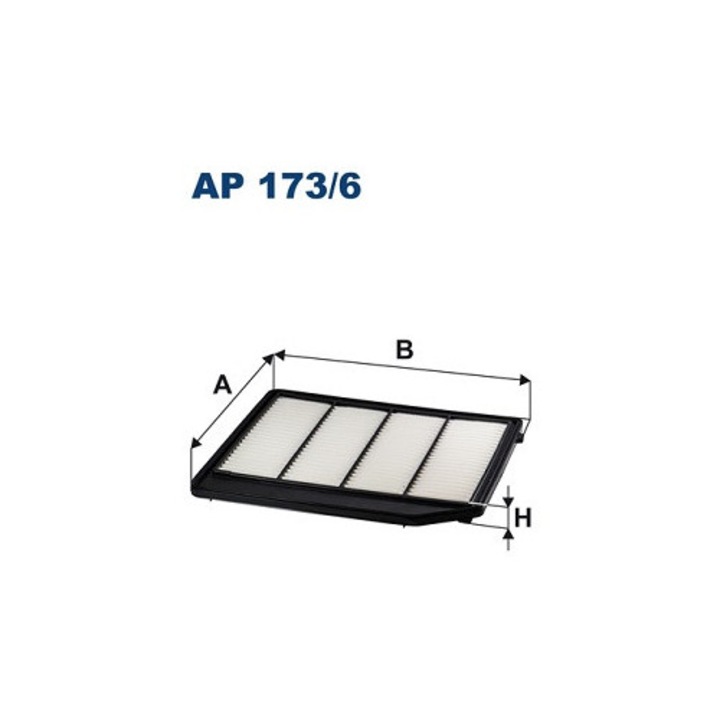 Légszűrő FILTRON AP173/6, 273x306x23mm