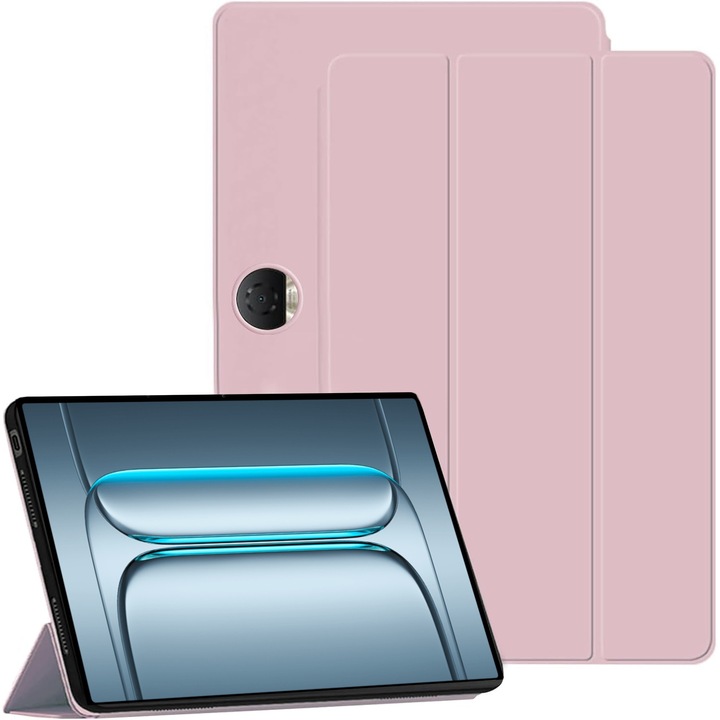 Husa Ultra Slim REVOMAG pentru tableta OnePlus Pad Lite / Oppo Pad SE 11", silicon TPU, roz