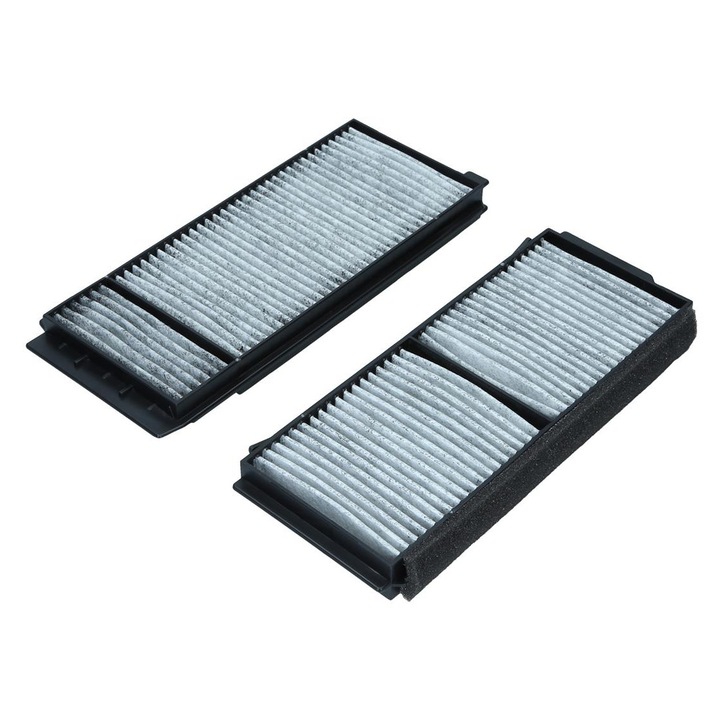 2 db KAMOKA F518201 aktív szenes utastérlégszűrő, 236x98x22mm