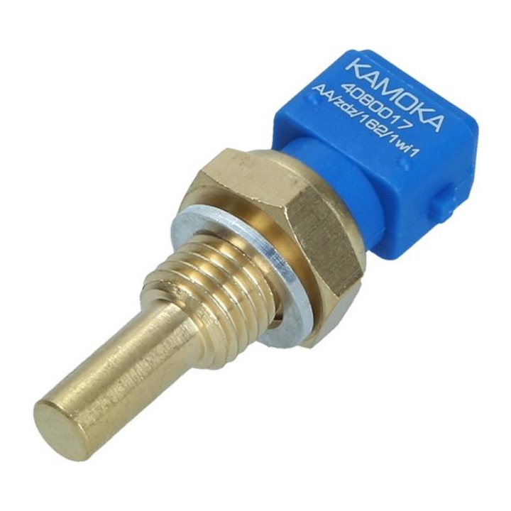 Датчик за температура на охлаждащата течност KAMOKA, 50мм, син, с гайка 19