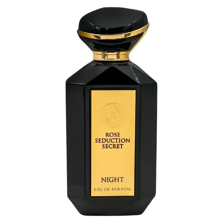 Apa de parfum Rose Seducrion Secret Night, Fragrance World, femei, 100 ml