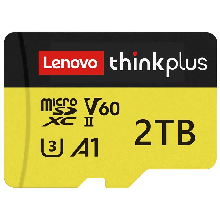 Lenovo 2TB UHS-II U3 V60 microSDXC memóriakártya adapterrel