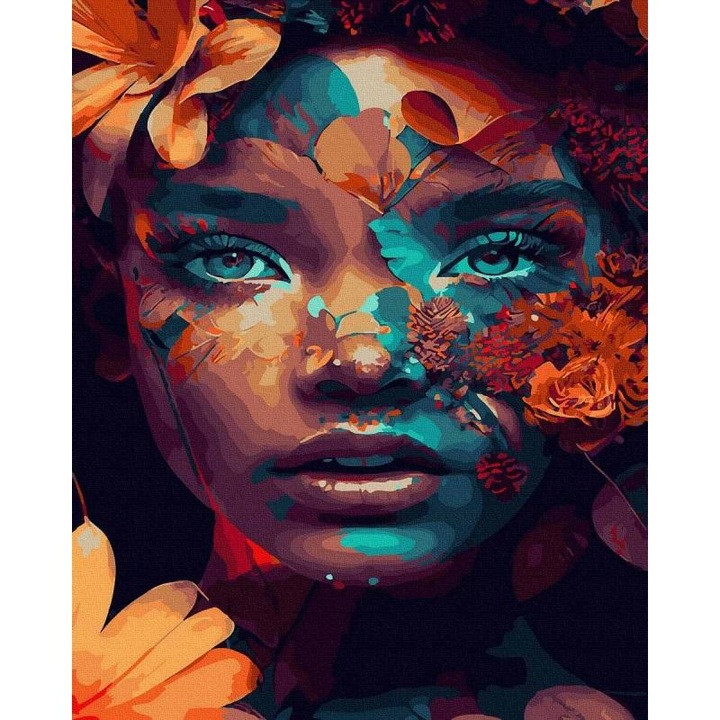 Set pictura dupa numere, Twoje Hobby, 40x50cm, 25 culori, dificultate 3