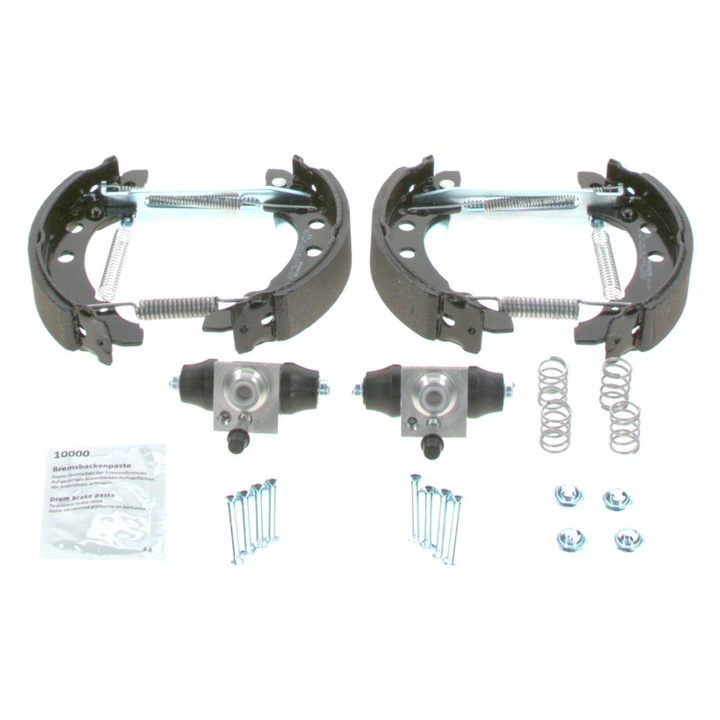 Bosch fékhenger és fékpofa készlet, 30 mm szélesség, 15.8 mm átmérő, 180 mm belső átmérőjű fékrendszerhez