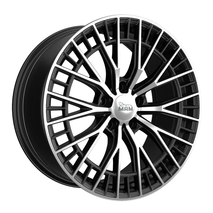 Jantă aliaj Mam felgen GT2, 8.5x19 inch, 5x114.3, negru
