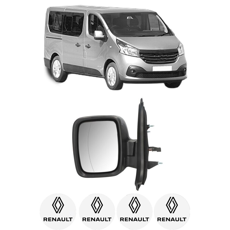 Automatten voor Renault Trafic | 2019 - 2025 | Perfecte pasvorm