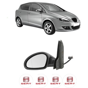 Oglinda exterioara stanga electric Seat Leon 1P 2004-2009 - eMAG.ro