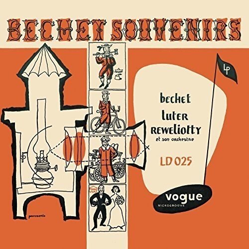 Sidney Bechet, Claude Luter & Andre Reweliotti-Bechet Souvenirs (Vogue Jazz Club Collection)-LP