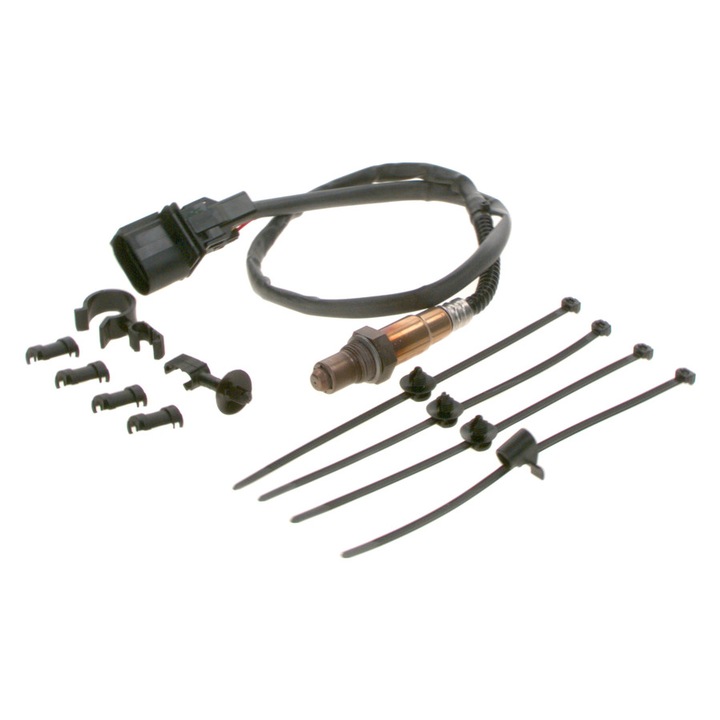Bosch lambda szonda, 750mm, 5 eres, Audi, VW, Seat típusokhoz